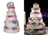 Your Own Custom Replica Mini Wedding Cake-Miniature Ornament/Statue Unique Gift-Made to Order