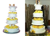 Your Own Custom Replica Mini Wedding Cake-Miniature Ornament/Statue Unique Gift-Made to Order