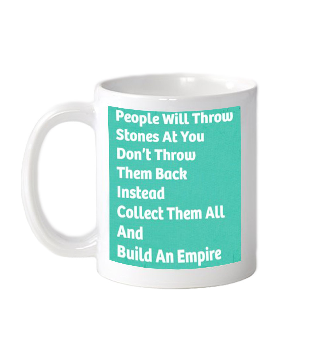 People Will Throw Stones Mug