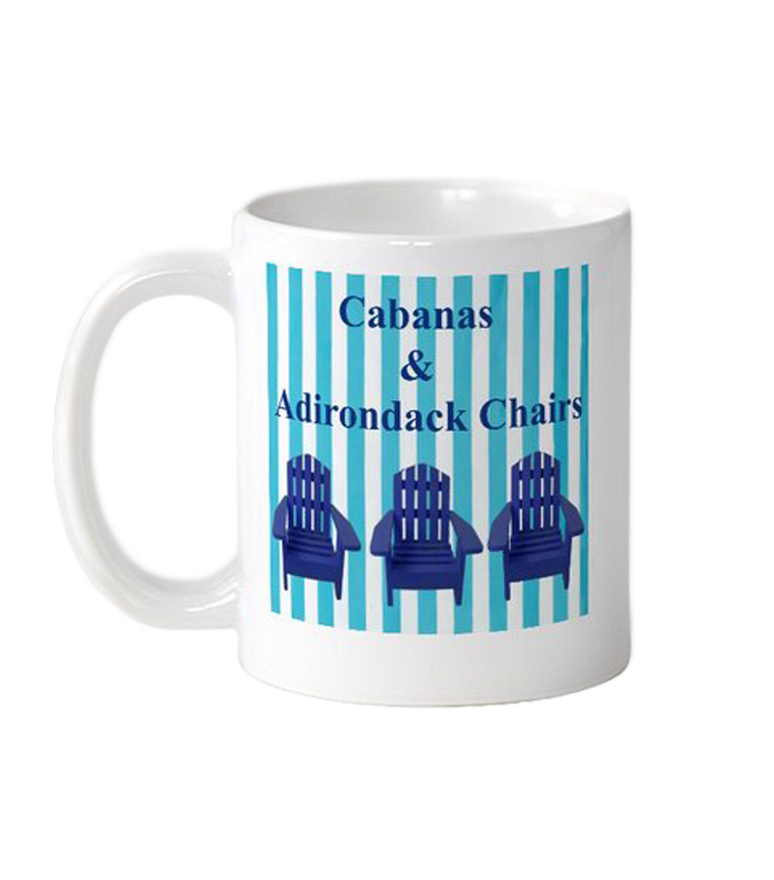 Cabanas & Adirondack Chairs Mug