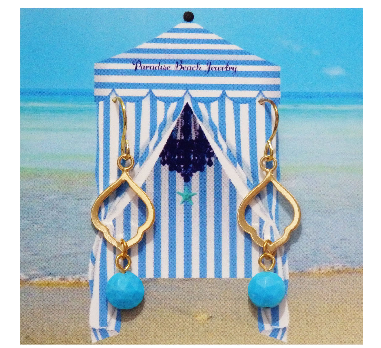 East Hampton Turquoise Earrings