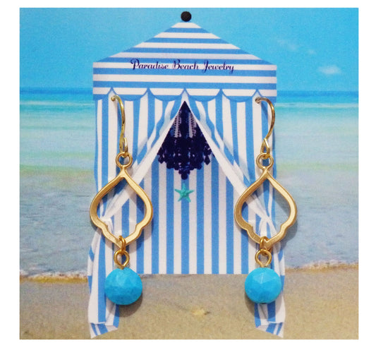 East Hampton Turquoise Earrings