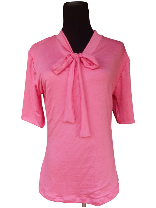 Paradise Beach Blouse Pink-1 LEFT SIZE MEDIUM