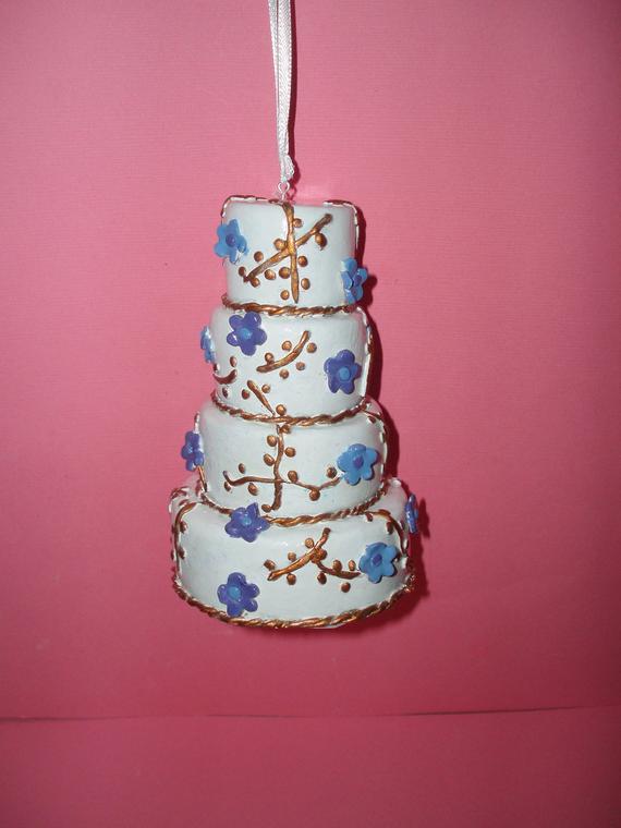 Your Own Custom Replica Mini Wedding Cake-Miniature Ornament/Statue Unique Gift-Made to Order