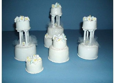 Your Own Custom Replica Mini Wedding Cake-Miniature Ornament/Statue Unique Gift-Made to Order