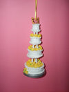 Your Own Custom Replica Mini Wedding Cake-Miniature Ornament/Statue Unique Gift-Made to Order