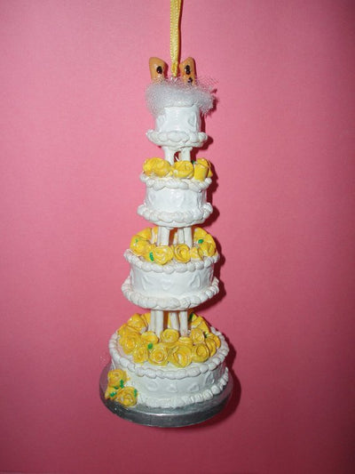 Your Own Custom Replica Mini Wedding Cake-Miniature Ornament/Statue Unique Gift-Made to Order