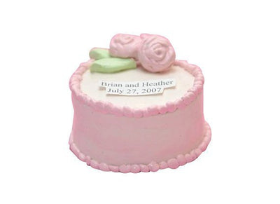 Your Own Custom Personalized Wedding Anniversary Cake-Miniature Ornament/Statue Unique Gift-Made to Order