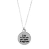 Salt in the Air Sand in My Hair Beach Quote Necklace