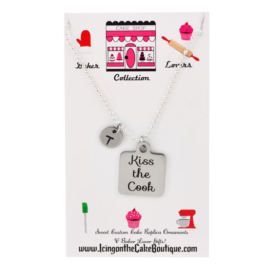 Monogram Kiss the Cook BAKER LOVERS NECKLACES