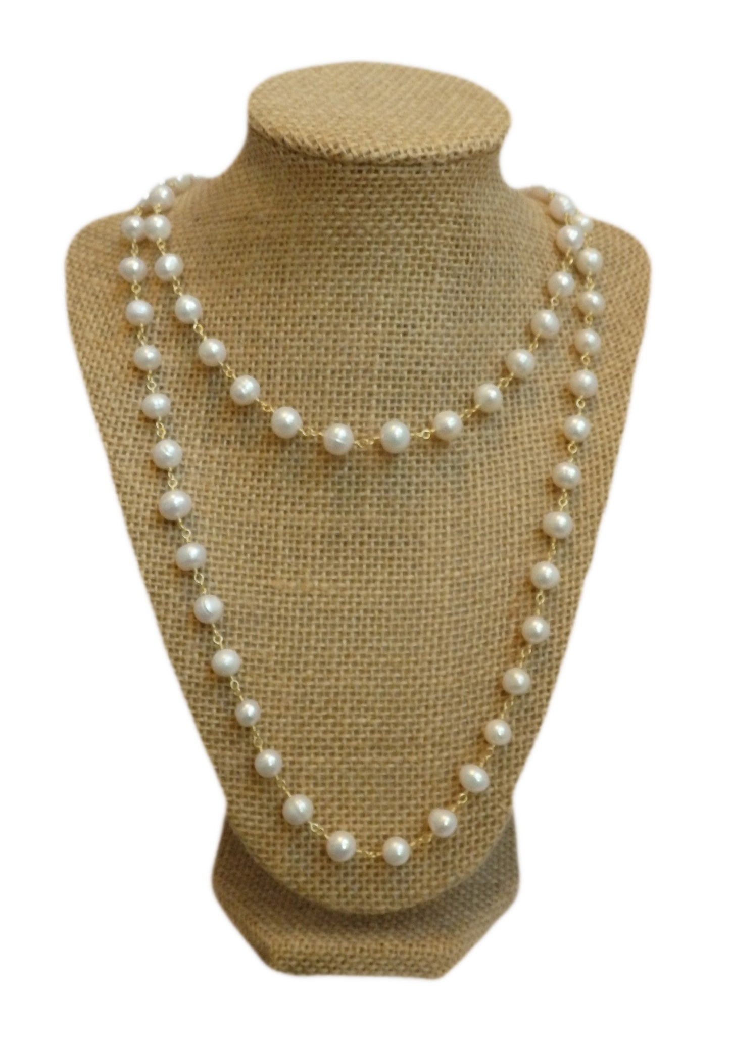 Paradise Long Layering Cultured Pearl Necklace