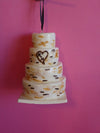 Your Own Custom Replica Mini Wedding Cake-Miniature Ornament/Statue Unique Gift-Made to Order