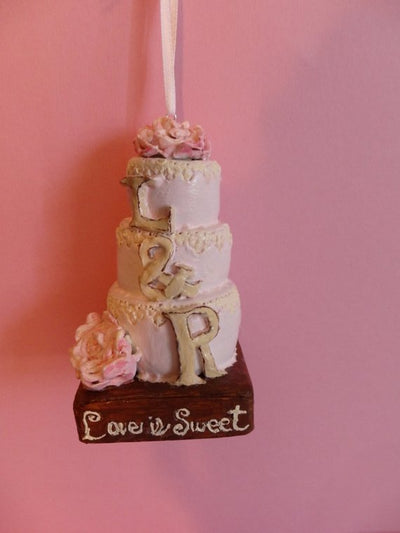 Your Own Custom Replica Mini Wedding Cake-Miniature Ornament/Statue Unique Gift-Made to Order