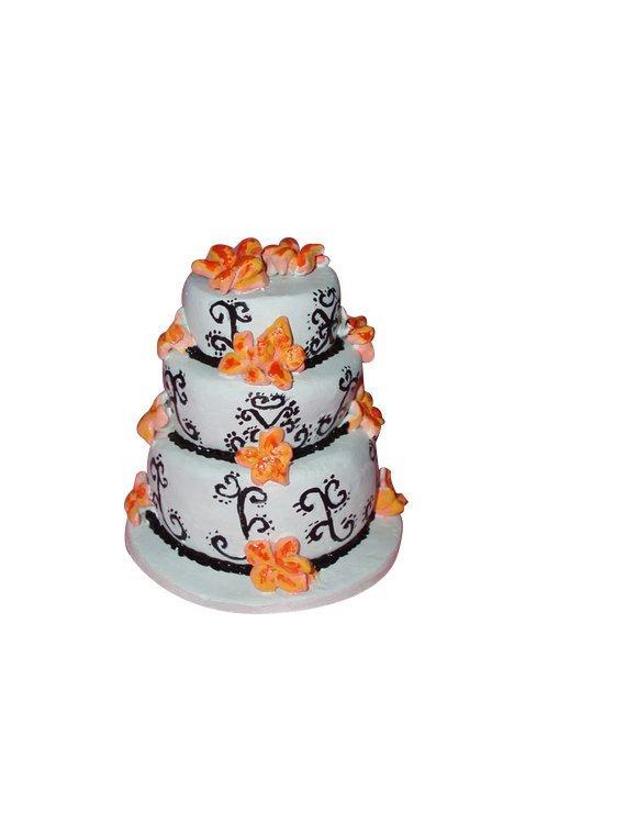 Your Own Custom Replica Mini Wedding Cake-Miniature Ornament/Statue Unique Gift-Made to Order