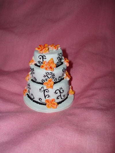 Your Own Custom Replica Mini Wedding Cake-Miniature Ornament/Statue Unique Gift-Made to Order