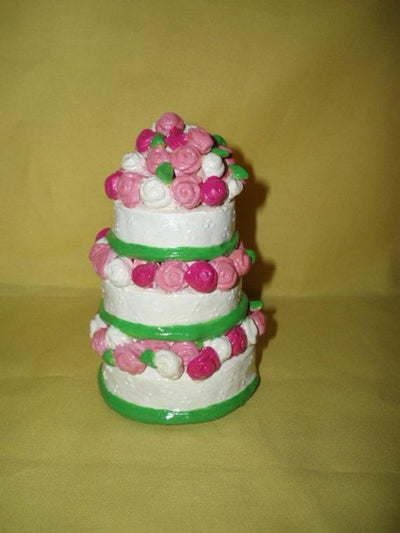 Your Own Custom Replica Mini Wedding Cake-Miniature Ornament/Statue Unique Gift-Made to Order