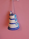 Your Own Custom Replica Mini Wedding Cake-Miniature Ornament/Statue Unique Gift-Made to Order