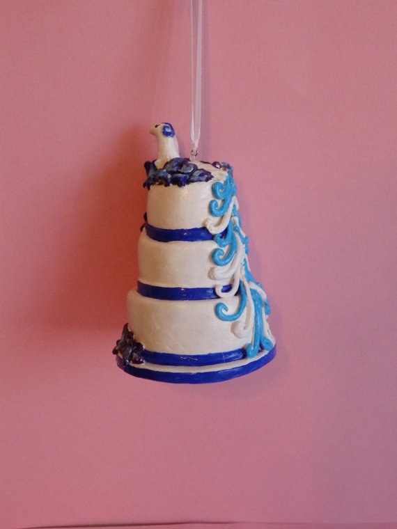 Your Own Custom Replica Mini Wedding Cake-Miniature Ornament/Statue Unique Gift-Made to Order