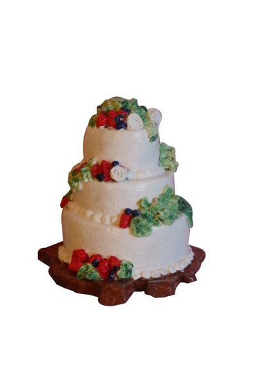 Your Own Custom Replica Mini Wedding Cake-Miniature Ornament/Statue Unique Gift-Made to Order