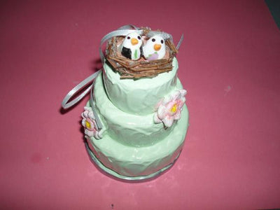 Your Own Custom Replica Mini Wedding Cake-Miniature Ornament/Statue Unique Gift-Made to Order