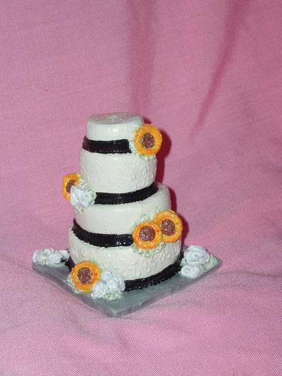 Your Own Custom Replica Mini Wedding Cake-Miniature Ornament/Statue Unique Gift-Made to Order