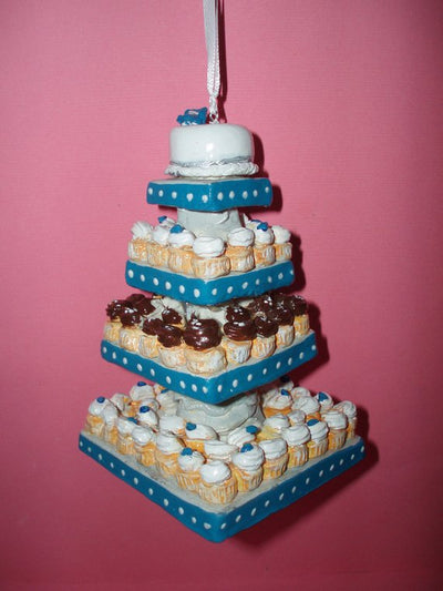 Your Own Custom Replica Mini Wedding Cake-Miniature Ornament/Statue Unique Gift-Made to Order