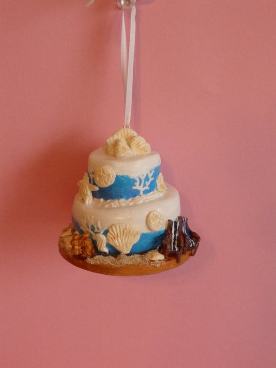 Your Own Custom Replica Mini Wedding Cake-Miniature Ornament/Statue Unique Gift-Made to Order