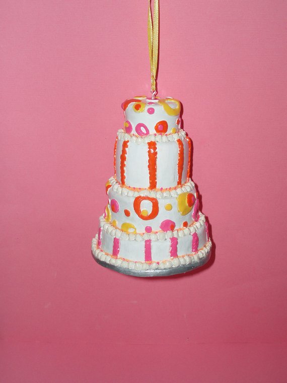 Your Own Custom Replica Mini Wedding Cake-Miniature Ornament/Statue Unique Gift-Made to Order