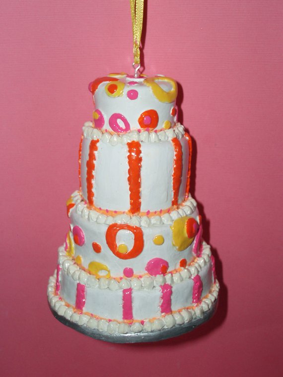 Your Own Custom Replica Mini Wedding Cake-Miniature Ornament/Statue Unique Gift-Made to Order