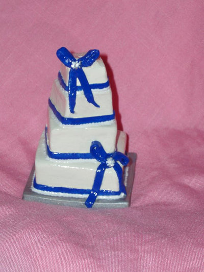 Your Own Custom Replica Mini Wedding Cake-Miniature Ornament/Statue Unique Gift-Made to Order