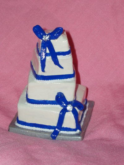 Your Own Custom Replica Mini Wedding Cake-Miniature Ornament/Statue Unique Gift-Made to Order