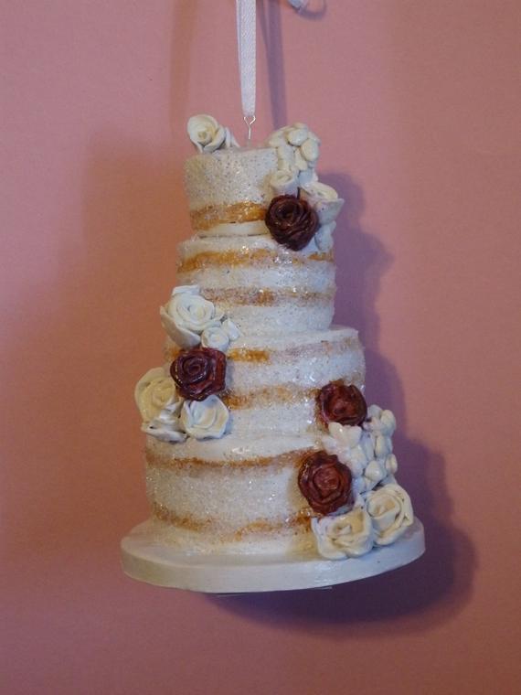 Your Own Custom Replica Mini Wedding Cake-Miniature Ornament/Statue Unique Gift-Made to Order