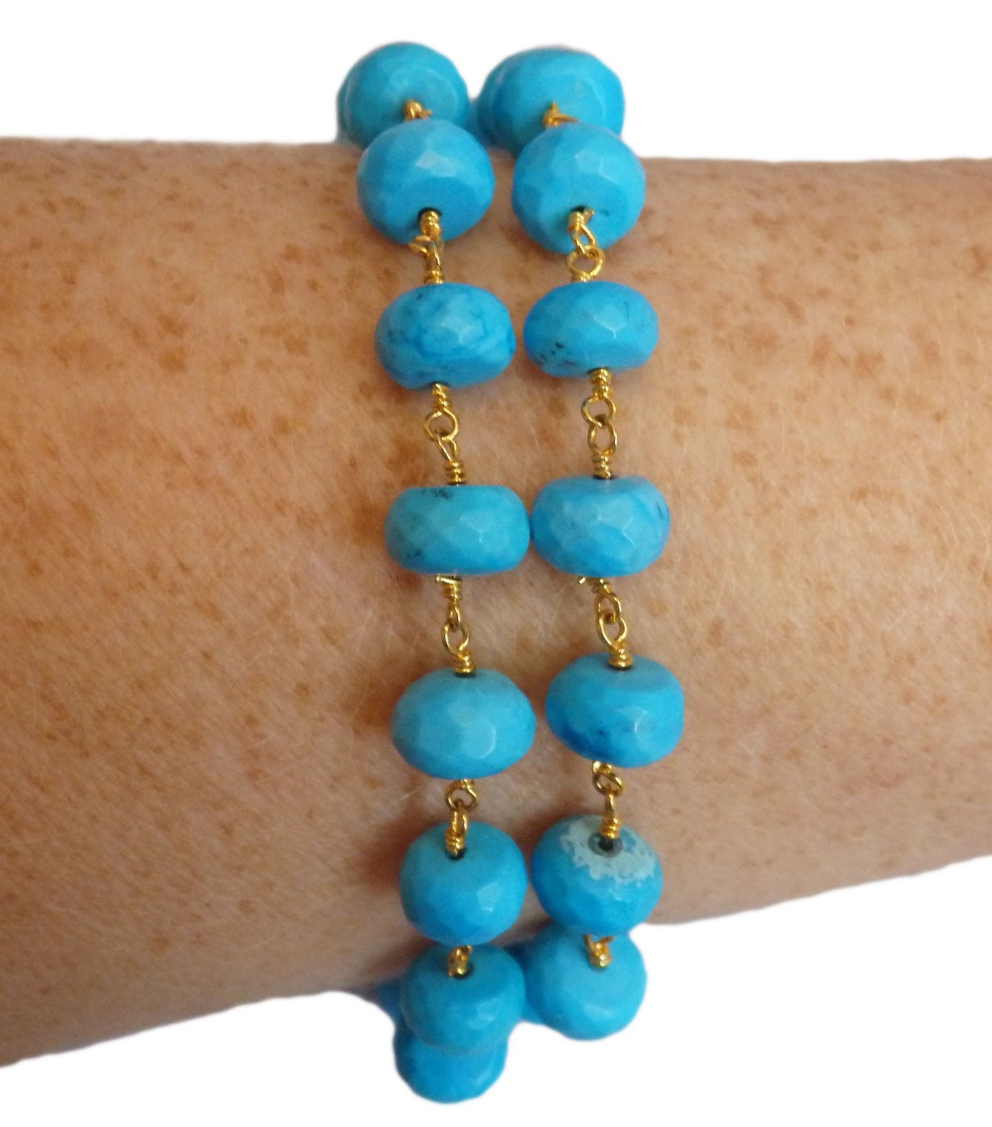 Cabana Clubhouse Double Turquoise Bracelet