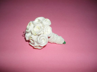 Wedding Bouquet Replica-Miniature Ornament/Statue-Wedding/Anniversary Gift