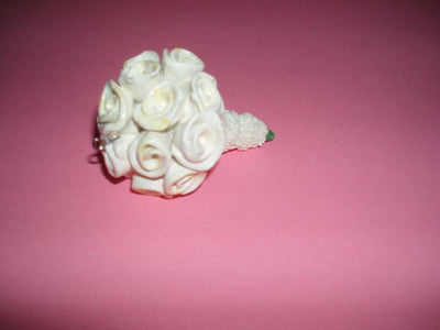 Wedding Bouquet Replica-Miniature Ornament/Statue-Wedding/Anniversary Gift