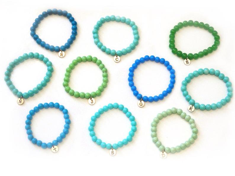 Beach Dreams Glass Beaded Bracelet Set of 3