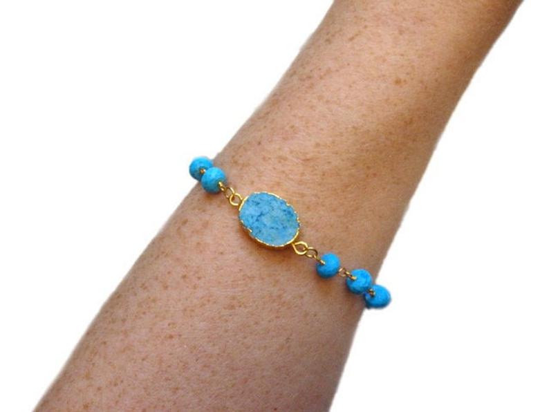 Southampton Oval Turquoise Bracelet