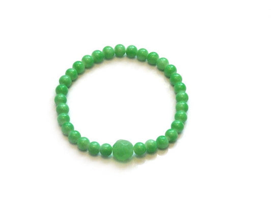 Luxury Seafoam Beaded Bracelet