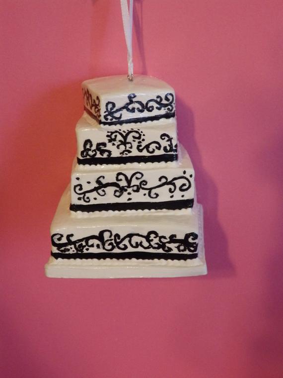 Your Own Custom Replica Mini Wedding Cake-Miniature Ornament/Statue Unique Gift-Made to Order