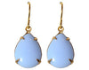 Light Sky Blue Teardrop Earrings