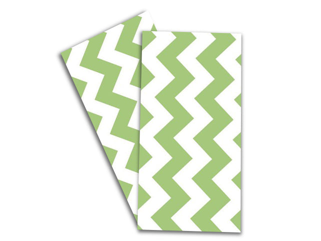 Baker Lovers Dream Tea Towels Set of 2-Green Chevron