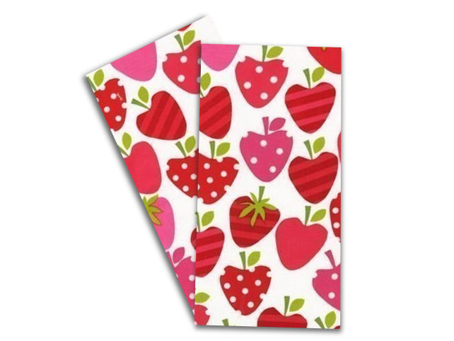 Baker Lovers Dream Tea Towels Set of 2-Strawberries