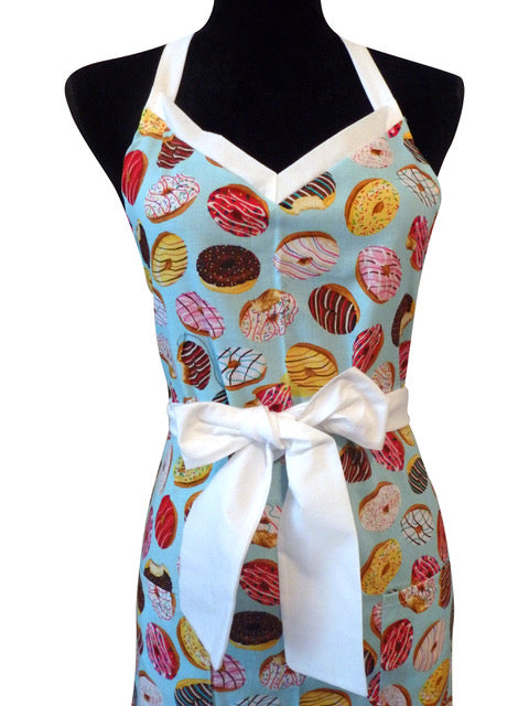 Donuts Baker Miss Hotcakes Full Apron