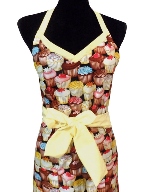 Chocolate Cupcakes Miss Hotcakes Full Apron