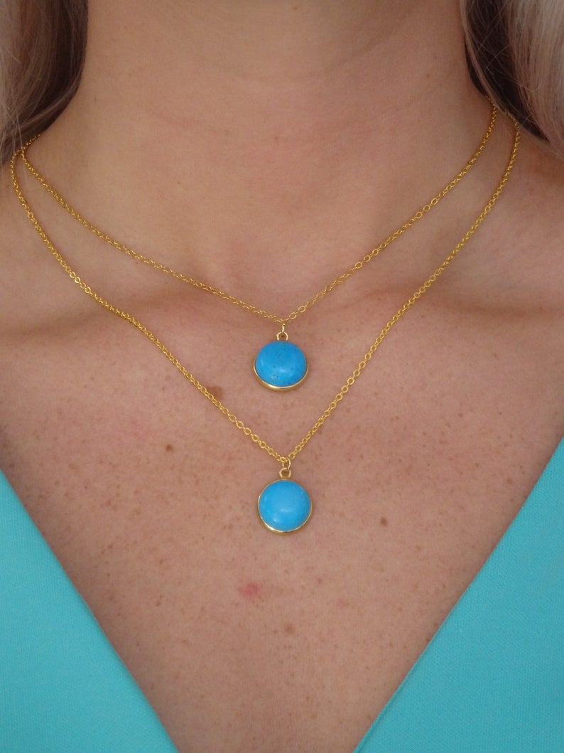 Layered Turquoise Necklace