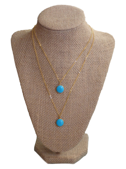 Layered Turquoise Necklace